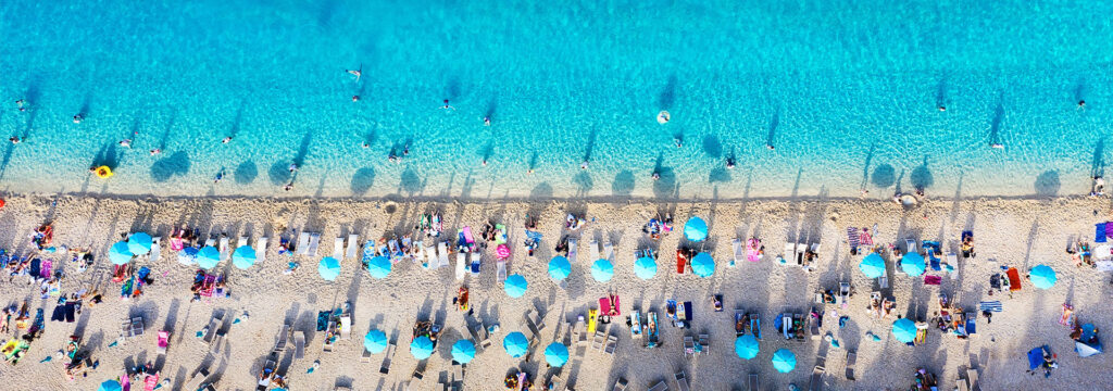 Strand Ambrela Kroatien