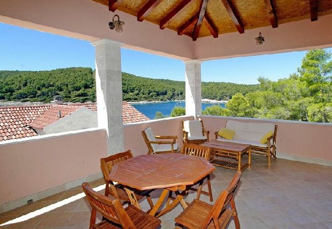 House in Vela Luka - Holiday Home in Tri Porte (Potirna) with Seaview, Terrace, Air condition, WIFI (39-1) House in Vela Luka - Holiday Home in Tri Porte (Potirna) with Seaview, Terrace, Air condition, WIFI (39-1)