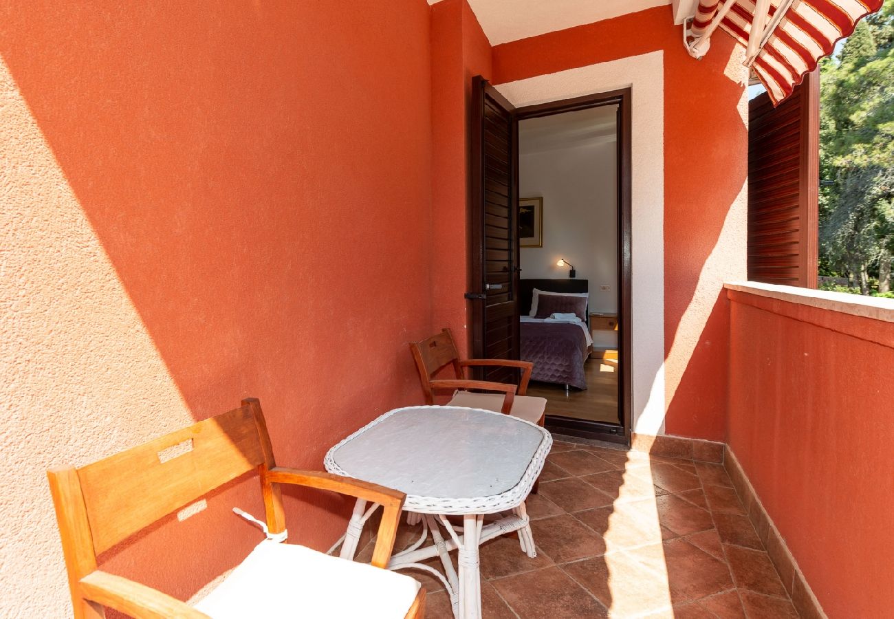 Rent by room in Rovinj - Room in Rovinj with Balcony, Air condition, WIFI, Washing machine (96-1)