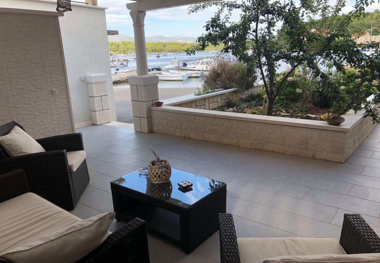 Studio in Lumbarda - Studio apartment in Lumbarda with Seaview, Terrace, Air condition, WIFI (128-3)