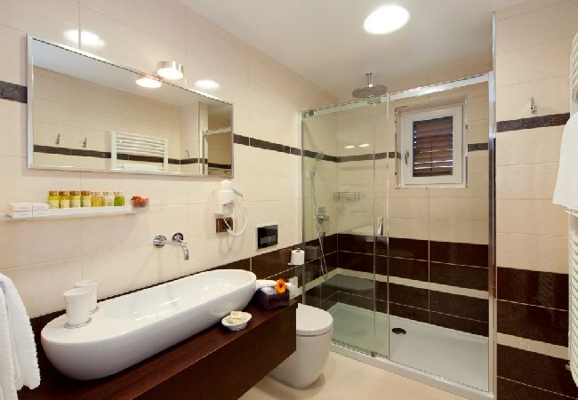 House in Labin - Holiday Home in Labin with Terrace, Air condition, WIFI, Washing machine (688-1) House in Labin - Holiday Home in Labin with Terrace, Air condition, WIFI, Washing machine (688-1)
