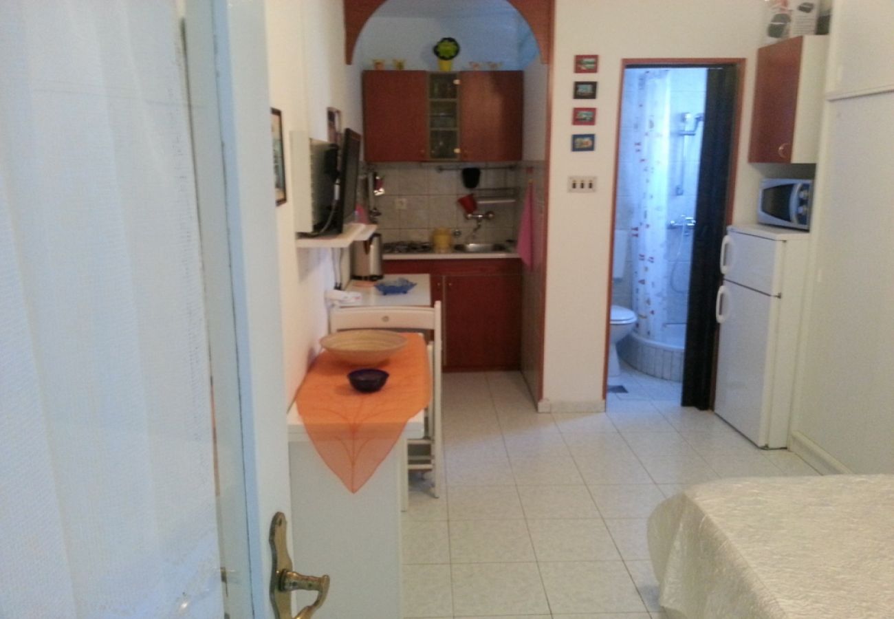 Studio in Privlaka - Studio apartment in Sabunike with Terrace, Air condition, WIFI (231-3)