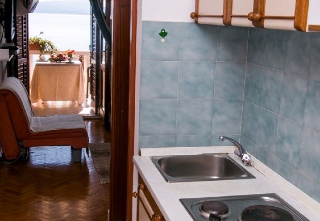 Studio in Pisak - Studio apartment in Pisak with Seaview, Balcony, Air condition, WIFI (3340-1)