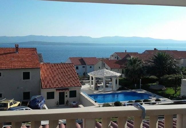 Apartment in Bol - Apartment in Bol with Seaview, Balcony, Air condition, WIFI (3417-4)
