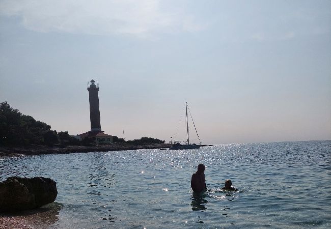 House in Veli Rat - Holiday Home in Veli Rat with Seaview, Terrace, Air condition, WIFI (3559-1) House in Veli Rat - Holiday Home in Veli Rat with Seaview, Terrace, Air condition, WIFI (3559-1)