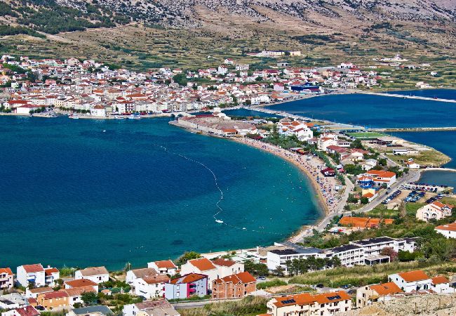 Apartment in Novalja - Apartment in Novalja with Seaview, Terrace, Air condition, WIFI (3565-2) Apartment in Novalja - Apartment in Novalja with Seaview, Terrace, Air condition, WIFI (3565-2)