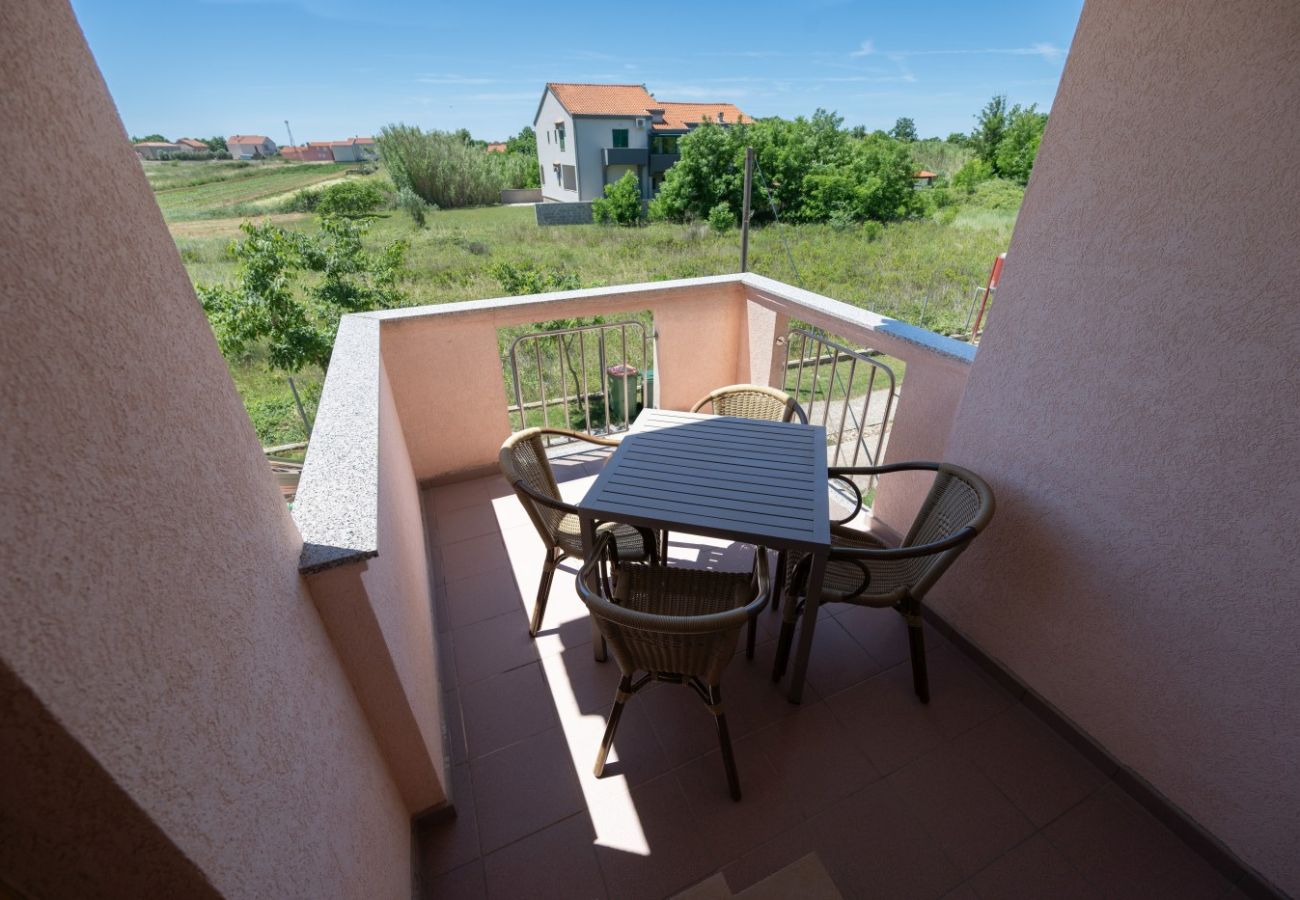 Apartment in Privlaka - Apartment in Privlaka with Seaview, Balcony, Air condition, WIFI (3598-5)