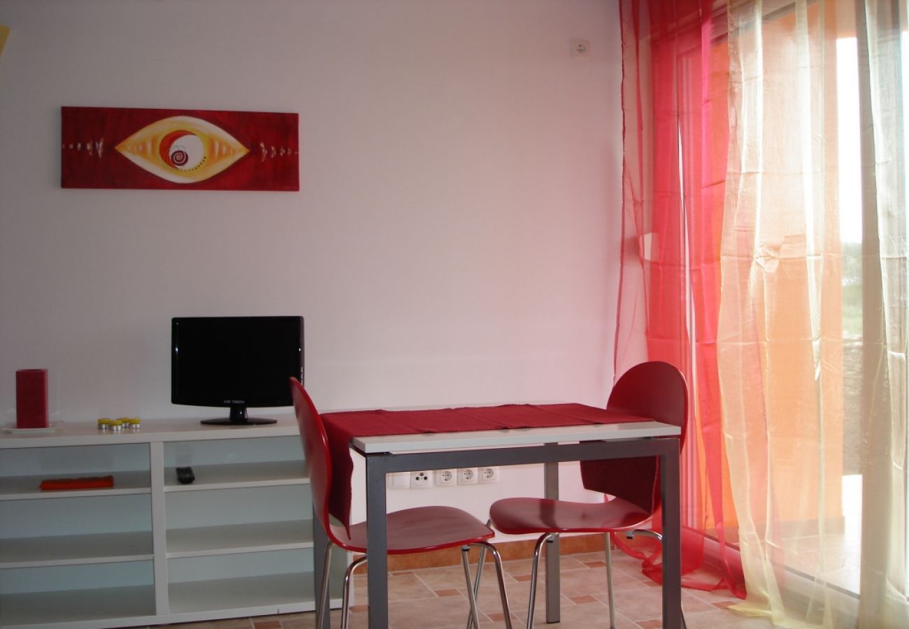 Studio in Nin - Studio apartment in Zaton (Zadar) with Balcony, Air condition, WIFI, Washing machine (3796-6)