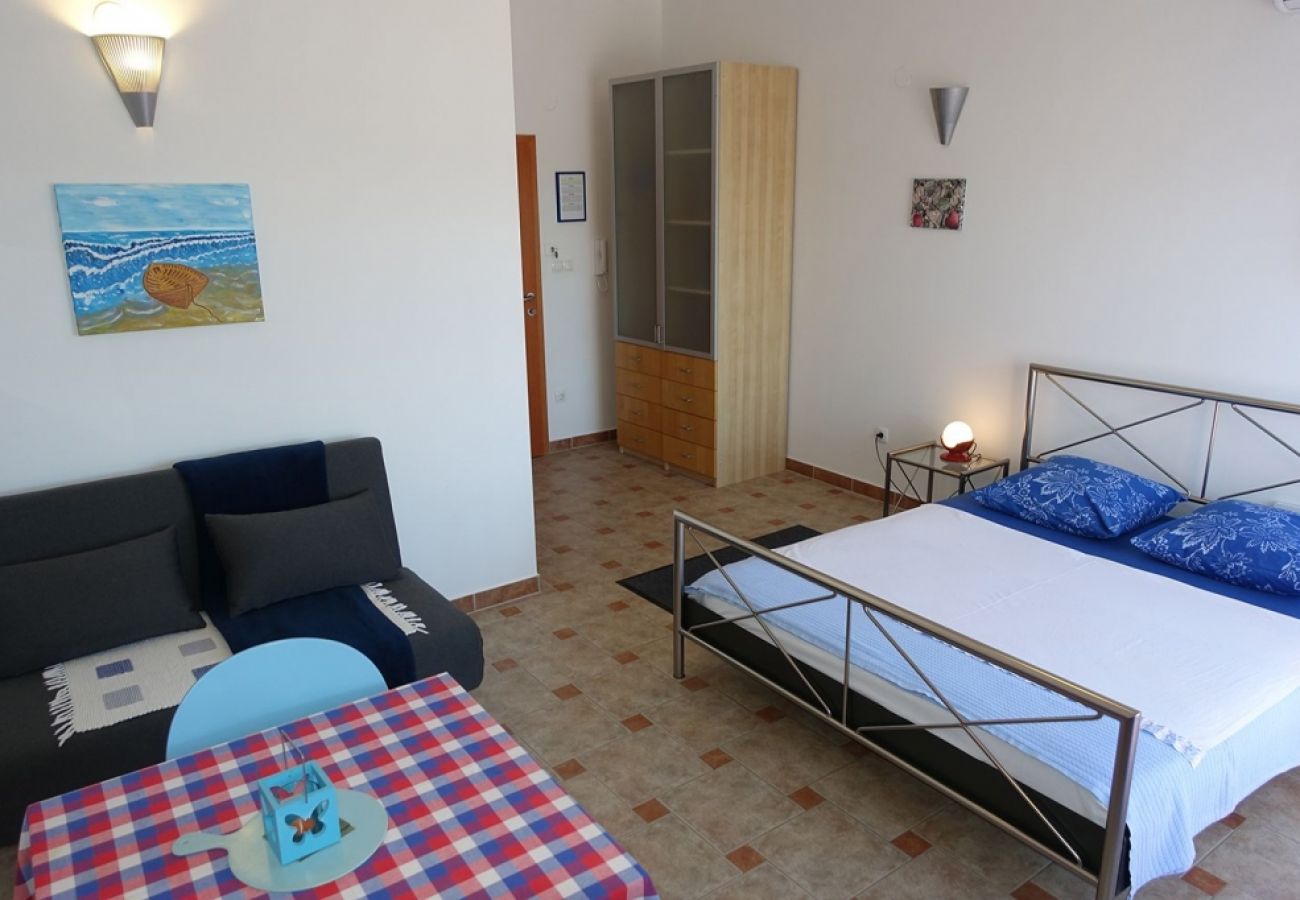 Studio in Nin - Studio apartment in Zaton (Zadar) with Seaview, Balcony, Air condition, WIFI (3796-8)