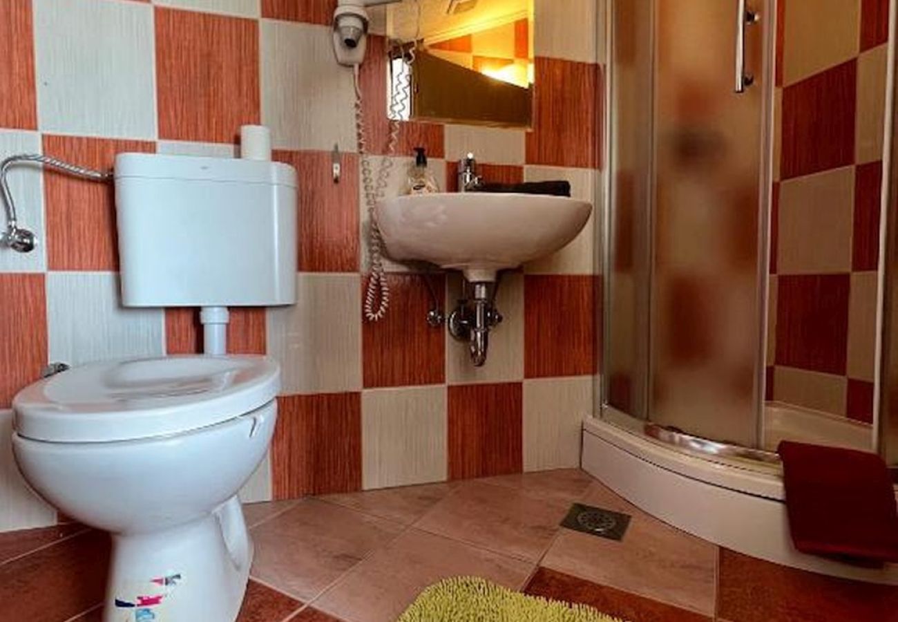 Rent by room in Nin - Room in Zaton (Zadar) with Seaview, Terrace, WIFI, Washing machine (4141-7)