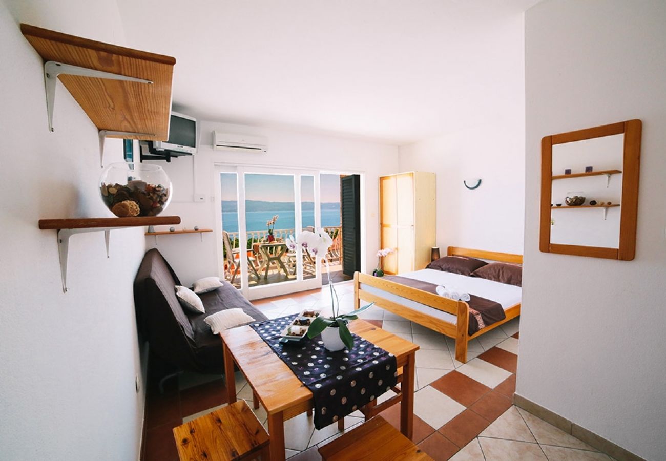 Studio in Duce - Studio apartment in Duće with Seaview, Terrace, Air condition, WIFI (4167-2)