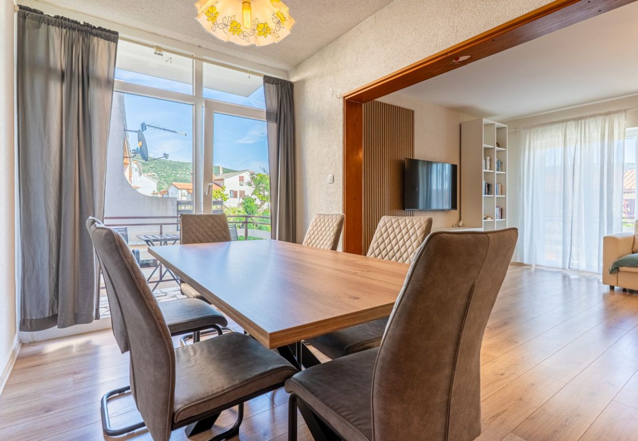 Apartment in Cres - Apartment in Cres with Seaview, Balcony, Air condition, WIFI (4249-1)