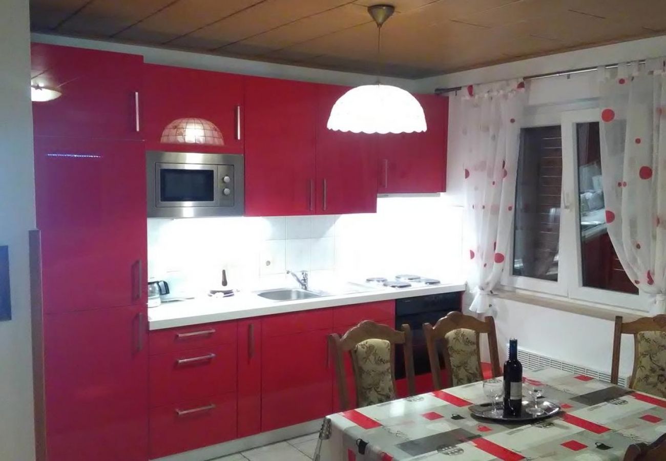 Apartment in Kožino - Apartment in Kožino with Seaview, Balcony, Air condition, WIFI (4262-1)