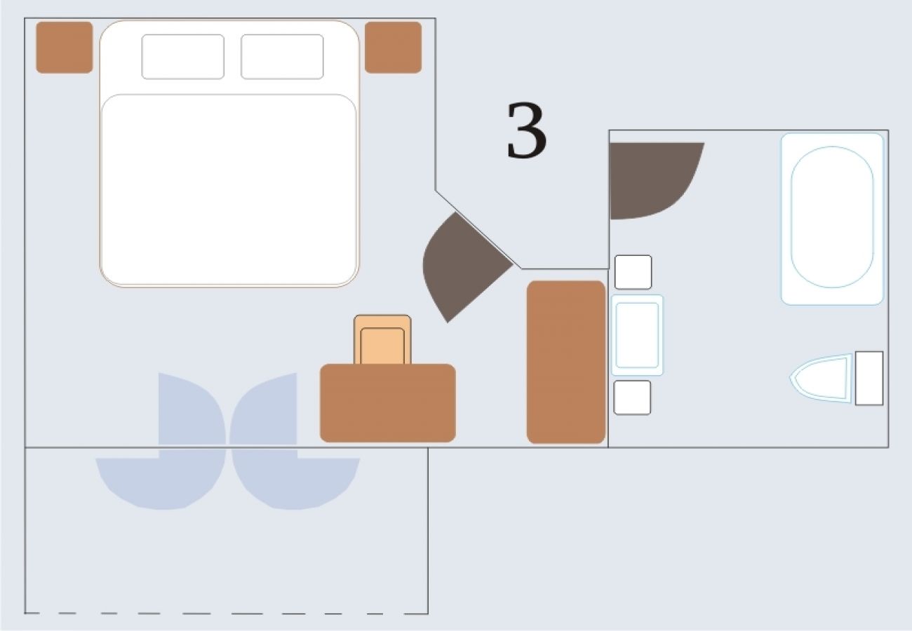 Apartment in Bašanija - Apartment in Bašanija with Seaview, Terrace, Air condition, WIFI (113-3)