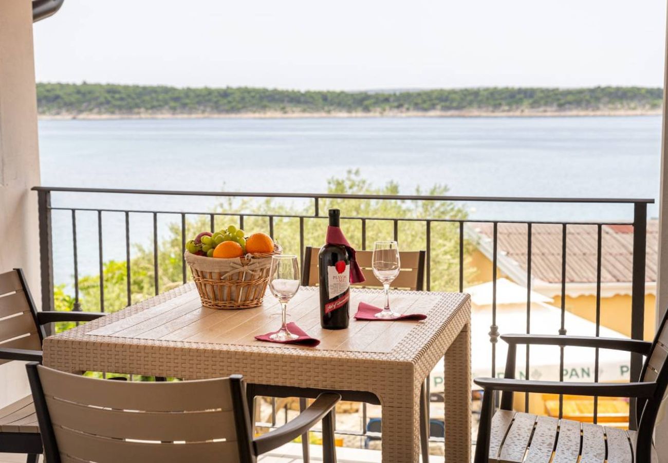 Apartment in Rab - Apartment in Barbat with Seaview, Balcony, Air condition (660-5)