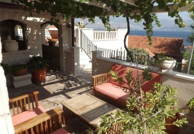 House in Postira - Holiday Home in Postira with Seaview, Terrace, Air condition, WIFI (4298-1) House in Postira - Holiday Home in Postira with Seaview, Terrace, Air condition, WIFI (4298-1)
