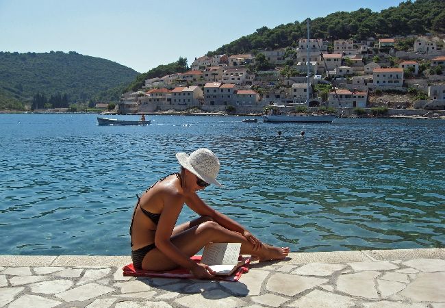 House in Postira - Holiday Home in Postira with Seaview, Terrace, Air condition, WIFI (4298-1) House in Postira - Holiday Home in Postira with Seaview, Terrace, Air condition, WIFI (4298-1)