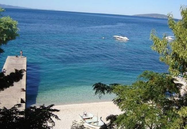 Studio in Brist - Studio apartment in Brist with Seaview, Balcony, Air condition, WIFI (4333-1) Studio in Brist - Studio apartment in Brist with Seaview, Balcony, Air condition, WIFI (4333-1)