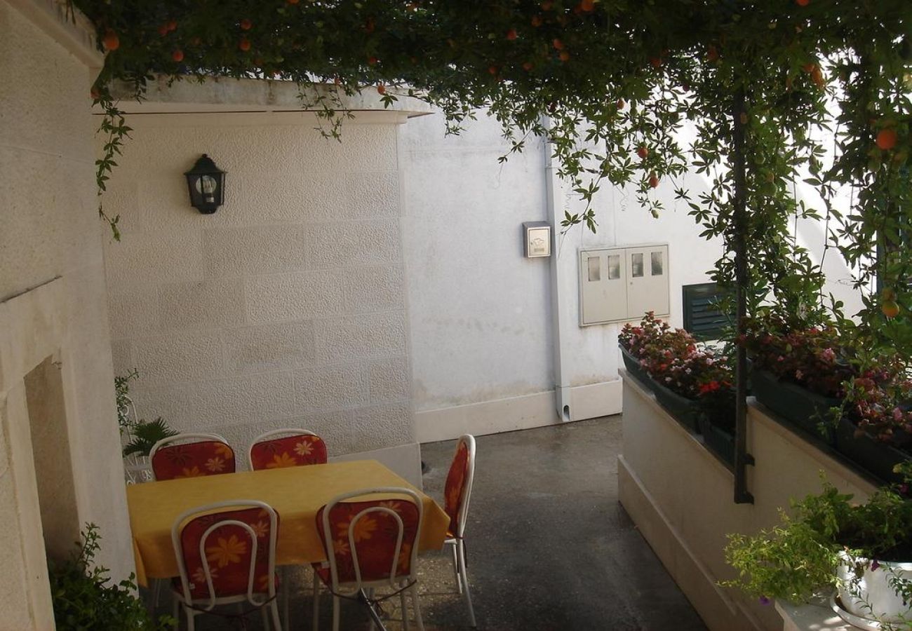 Studio in Brist - Studio apartment in Brist with Seaview, Balcony, Air condition, WIFI (4333-1)