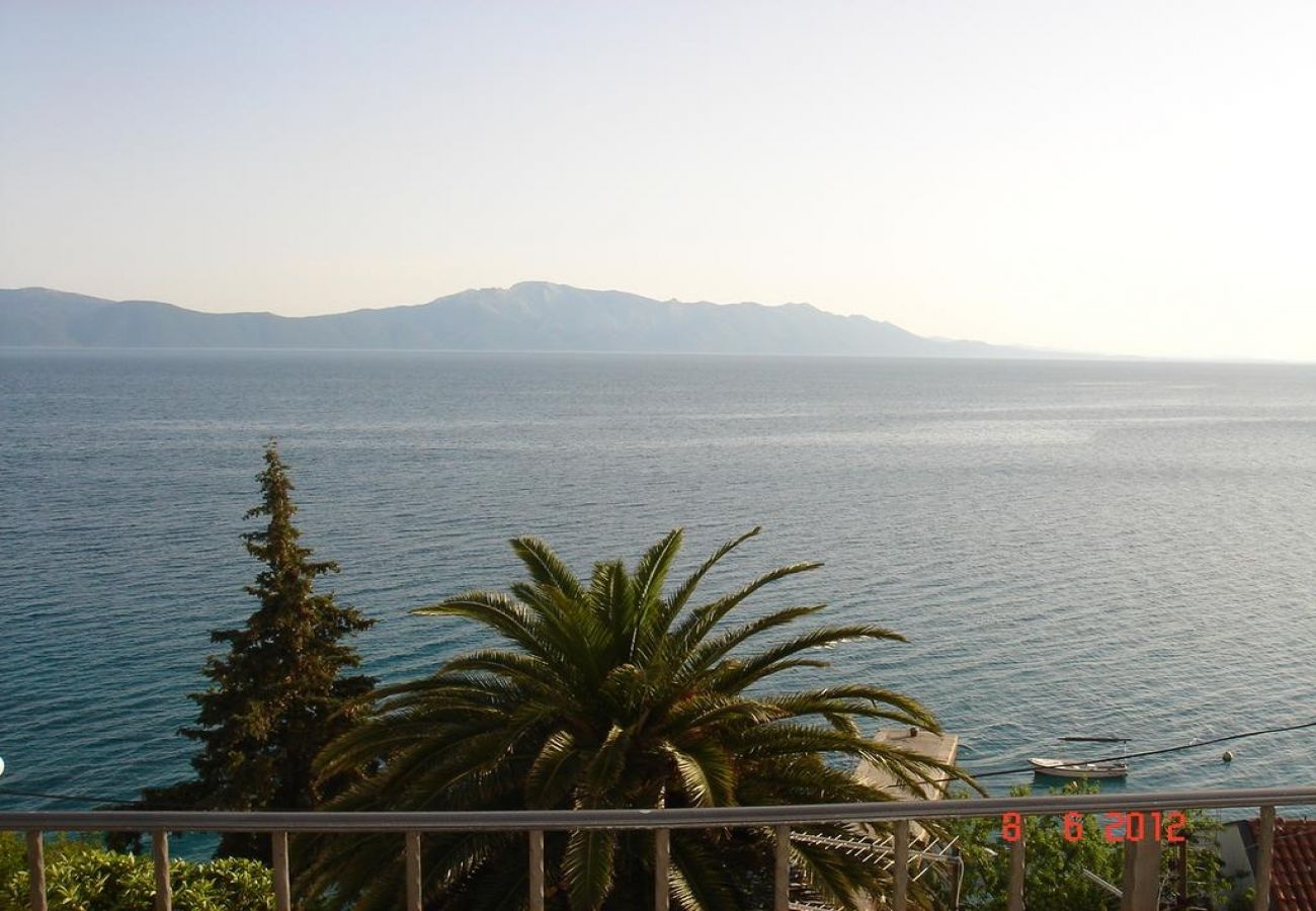 Studio in Brist - Studio apartment in Brist with Seaview, Balcony, Air condition, WIFI (4333-1)