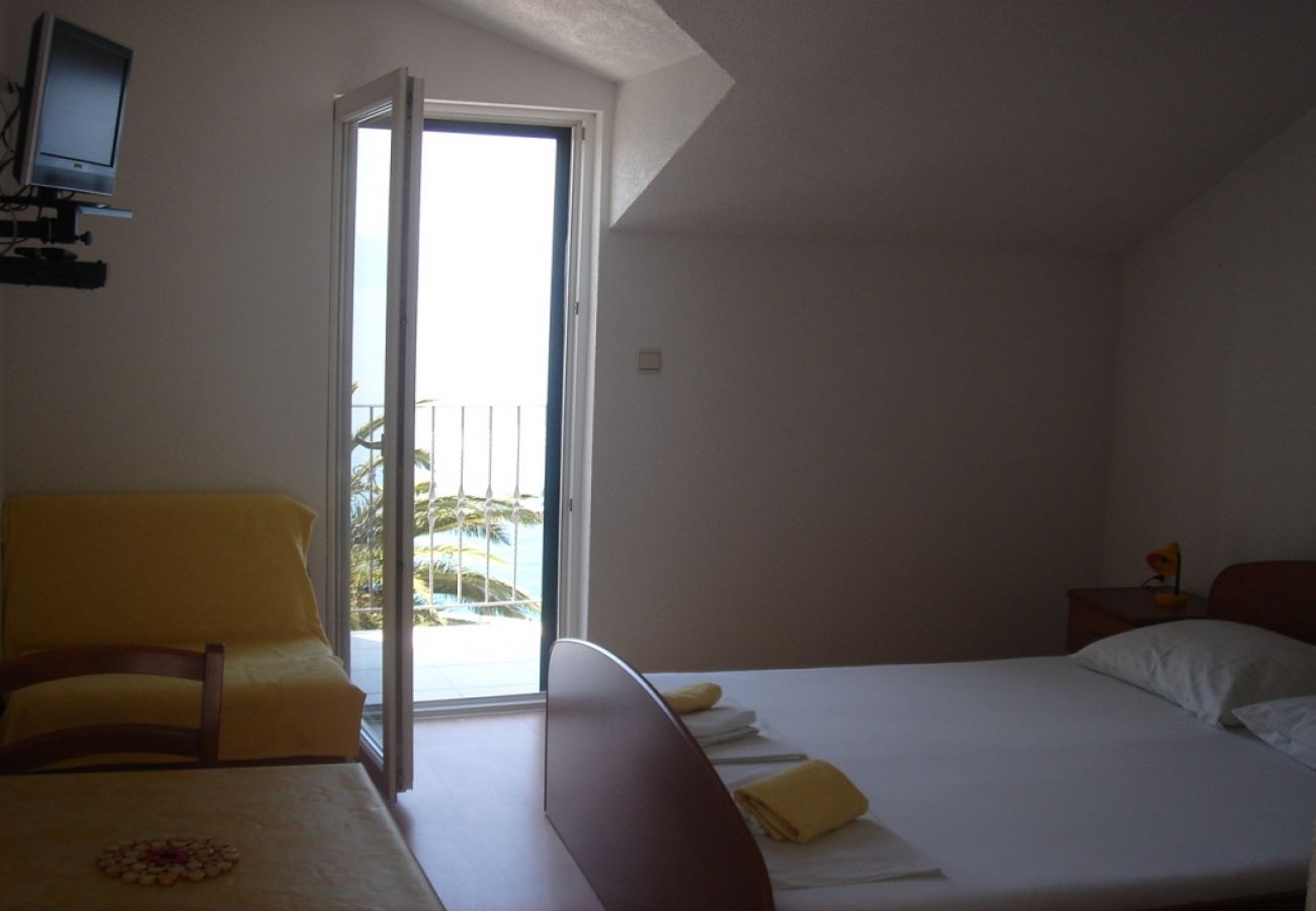 Studio in Brist - Studio apartment in Brist with Seaview, Balcony, Air condition, WIFI (4333-2)