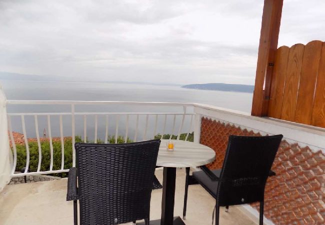 Studio in Mošcenicka Draga - Studio apartment in Mošćenička Draga with Seaview, Terrace, Air condition, WIFI (4364-1) Studio in Mošcenicka Draga - Studio apartment in Mošćenička Draga with Seaview, Terrace, Air condition, WIFI (4364-1)