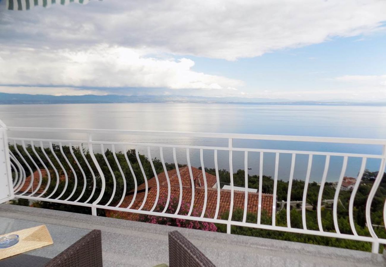 Studio in Mošcenicka Draga - Studio apartment in Mošćenička Draga with Seaview, Terrace, Air condition, WIFI (4364-3)