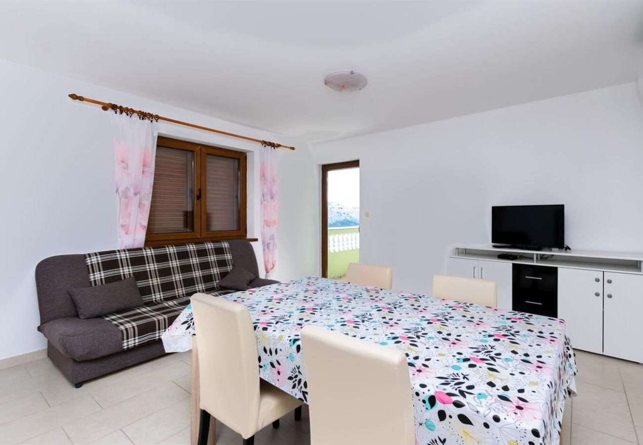 Apartment in Lopar - Apartment in Lopar with Seaview, Balcony, Air condition, WIFI (4421-2)