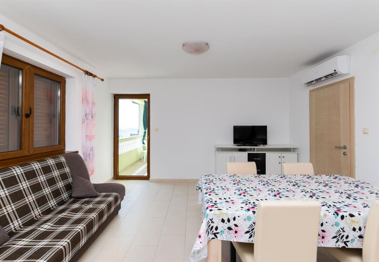 Apartment in Lopar - Apartment in Lopar with Seaview, Balcony, Air condition, WIFI (4421-2)