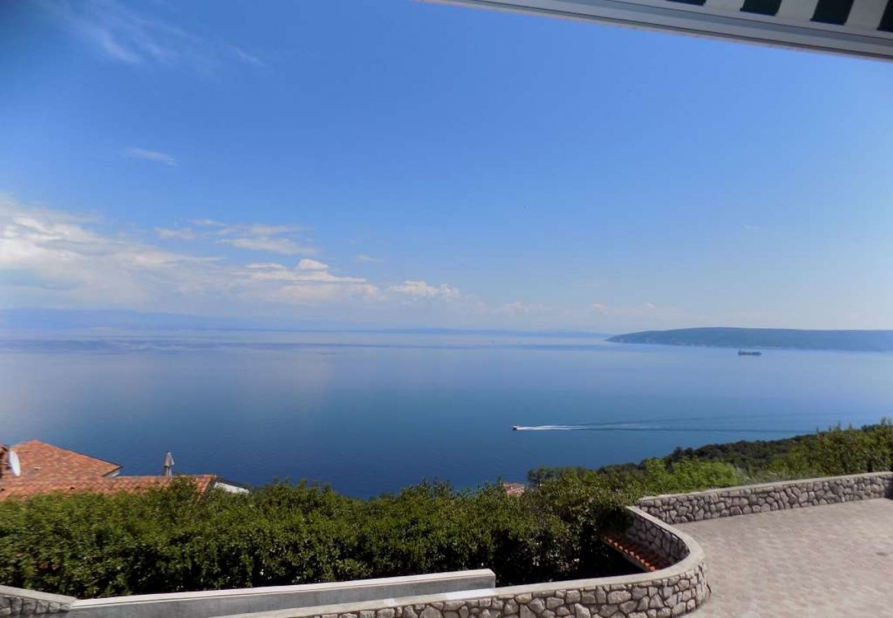 Studio in Mošcenicka Draga - Studio apartment in Mošćenička Draga with Seaview, Terrace, Air condition, WIFI (4364-2)