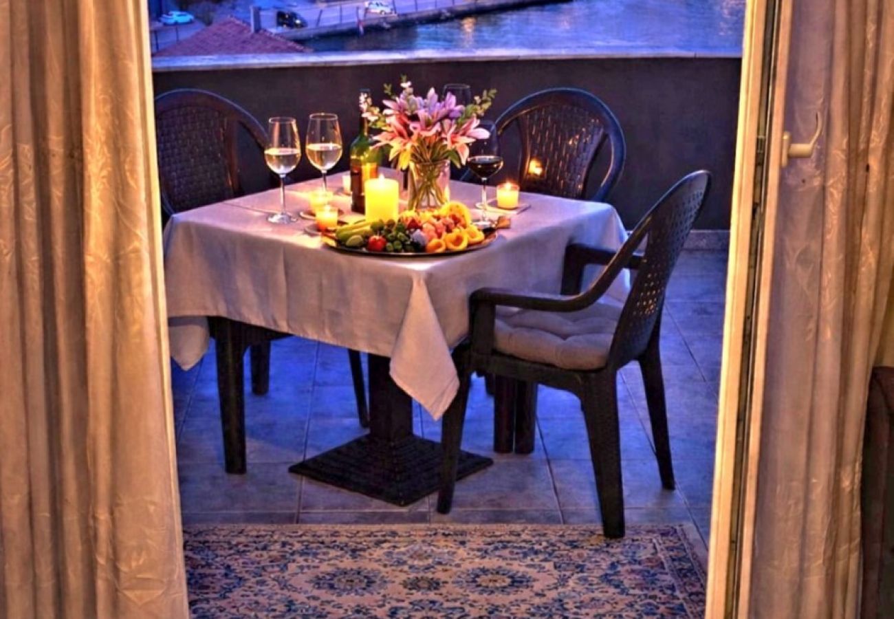 Apartment in Kali - Apartment in Kali with Seaview, Balcony, Air condition, WIFI (4566-4)