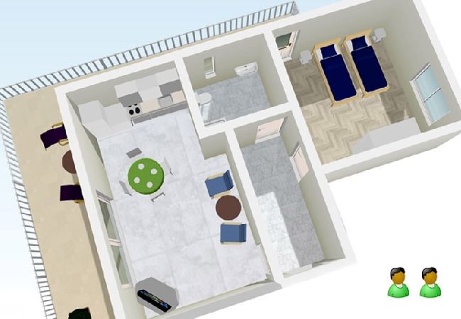 Apartment in Trogir - Apartment in Trogir with Seaview, Terrace, Air condition, WIFI (4655-2) Apartment in Trogir - Apartment in Trogir with Seaview, Terrace, Air condition, WIFI (4655-2)