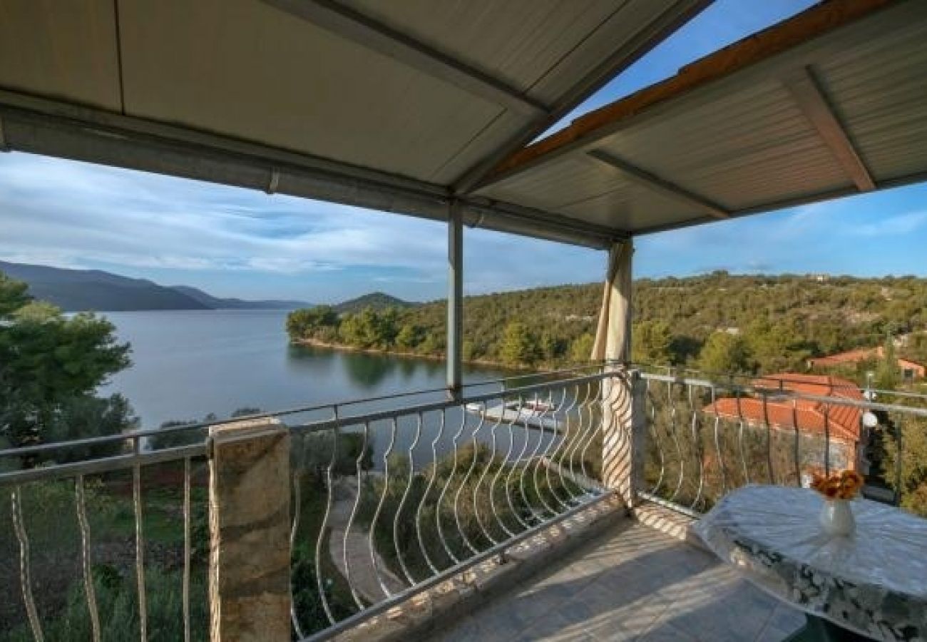 Apartment in Luka - Apartment in Luka with Seaview, Terrace, Air condition, WIFI (4659-1)