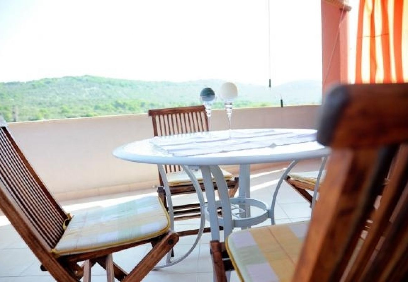 Apartment in Kali - Apartment in Kali with Seaview, Terrace, Air condition, WIFI (4672-1)