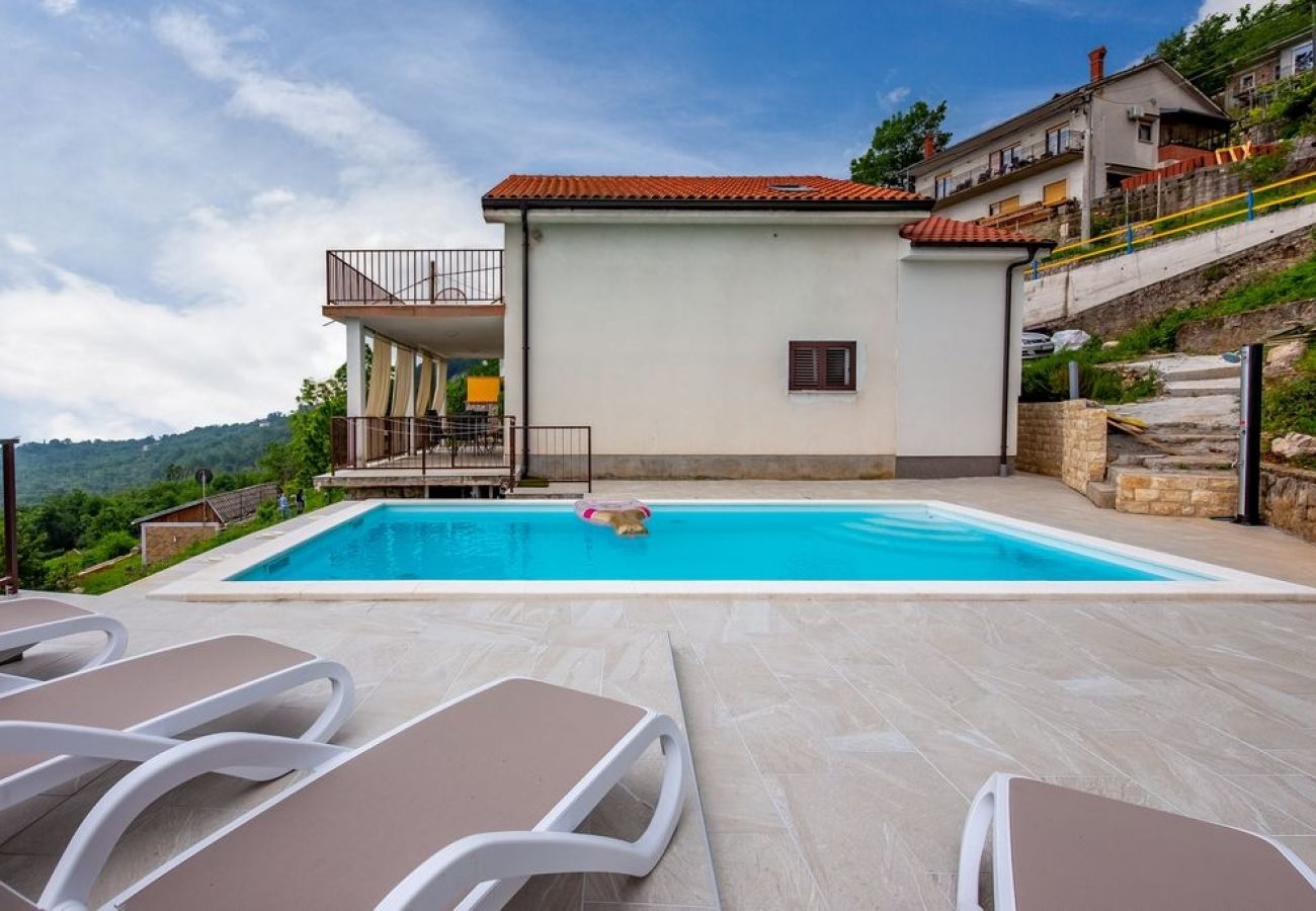 House in Icici - Holiday Home in Ičići with Seaview, Balcony, Air condition, WIFI (4683-1)