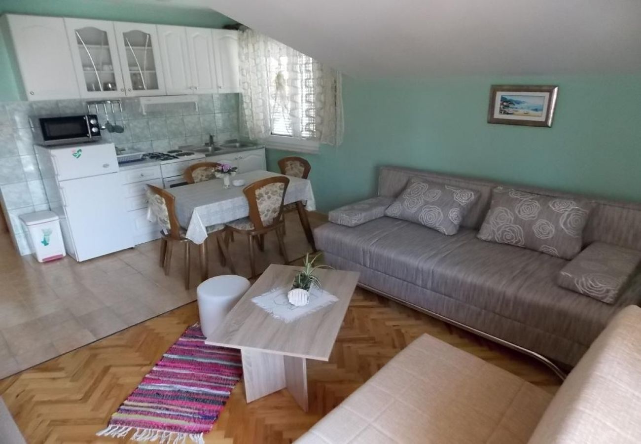 Studio in Vir - Studio apartment in Vir with Balcony, Air condition, WIFI, Washing machine (4776-3)