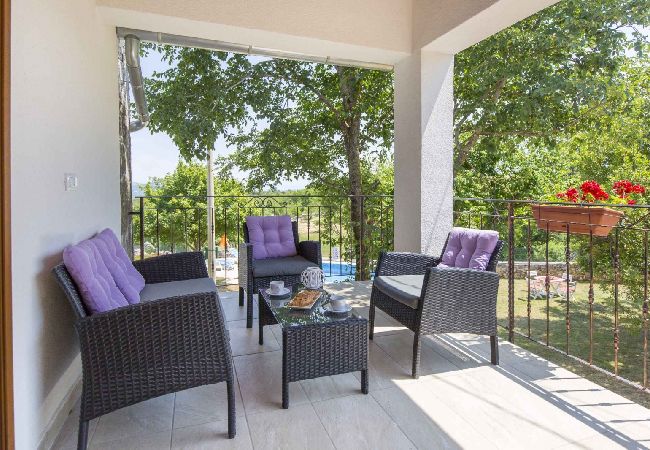 House in Labin - Holiday Home in Labin with Terrace, Air condition, WIFI, Washing machine (4866-1) House in Labin - Holiday Home in Labin with Terrace, Air condition, WIFI, Washing machine (4866-1)