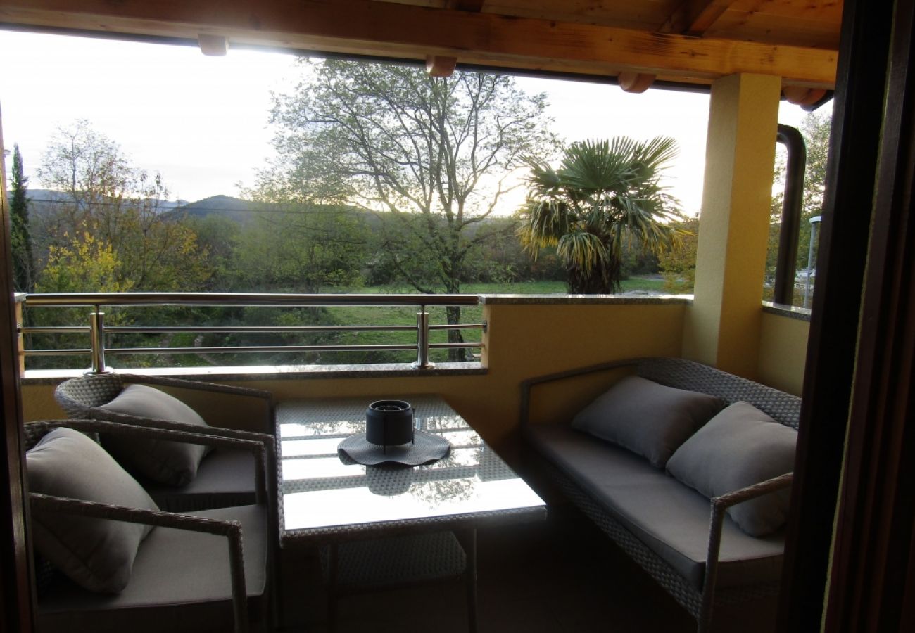 Apartment in Roc - Apartment in Roč with Balcony, Air condition, WIFI, Washing machine (4909-1)