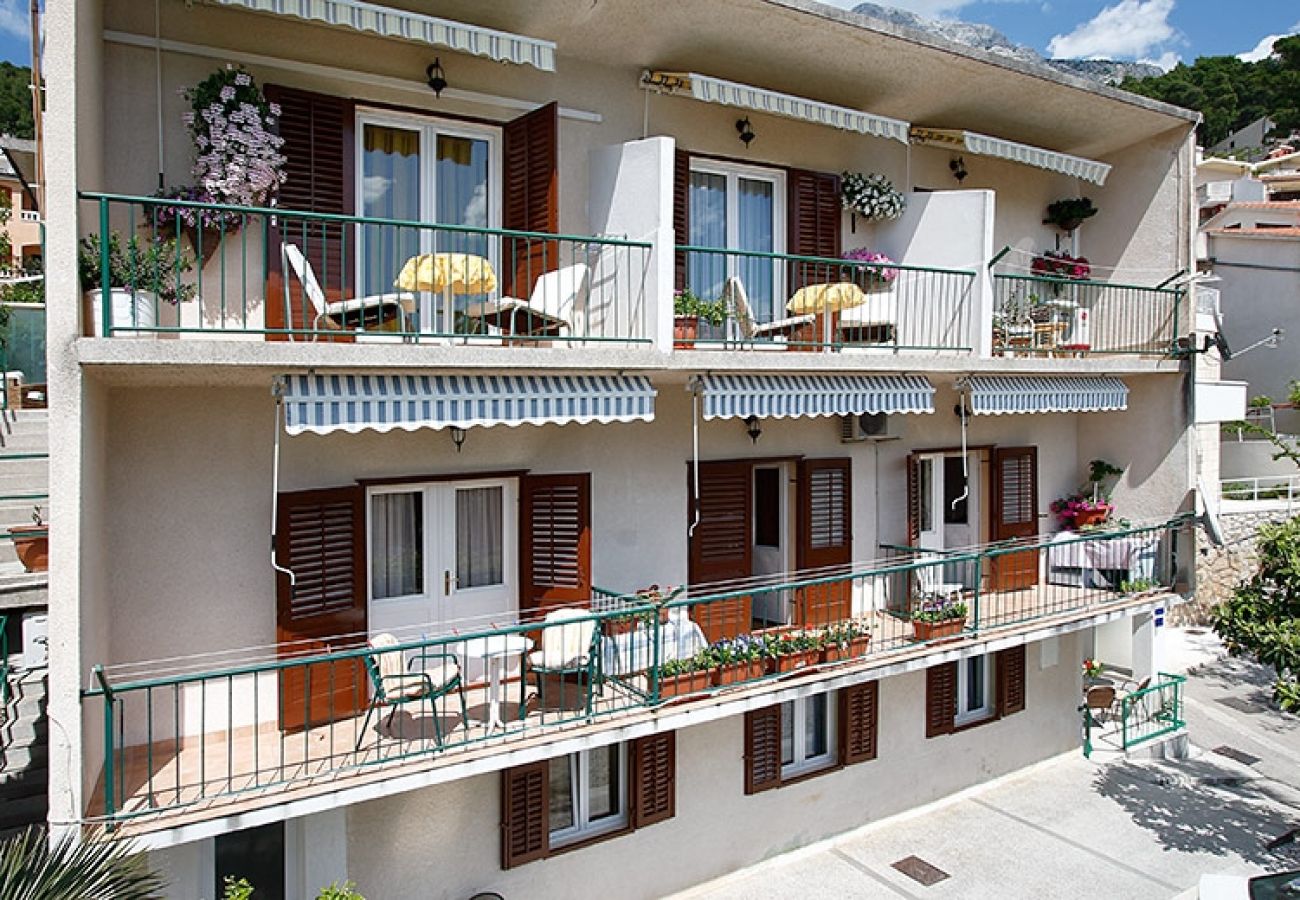 Apartment in Brela - Apartment in Brela with Seaview, Balcony, Air condition, WIFI (4962-1)