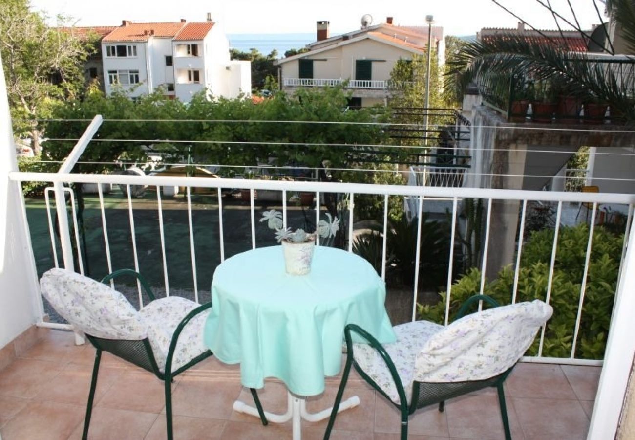 Apartment in Brela - Apartment in Brela with Seaview, Balcony, Air condition, WIFI (4962-1)