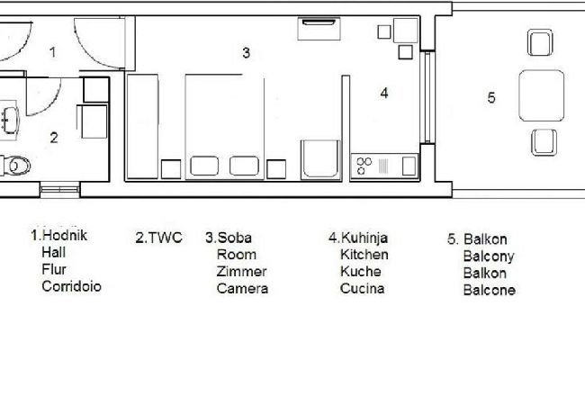 Studio in Štinjan - Studio apartment in Štinjan with Balcony, Air condition, WIFI (5018-2) Studio in Štinjan - Studio apartment in Štinjan with Balcony, Air condition, WIFI (5018-2)