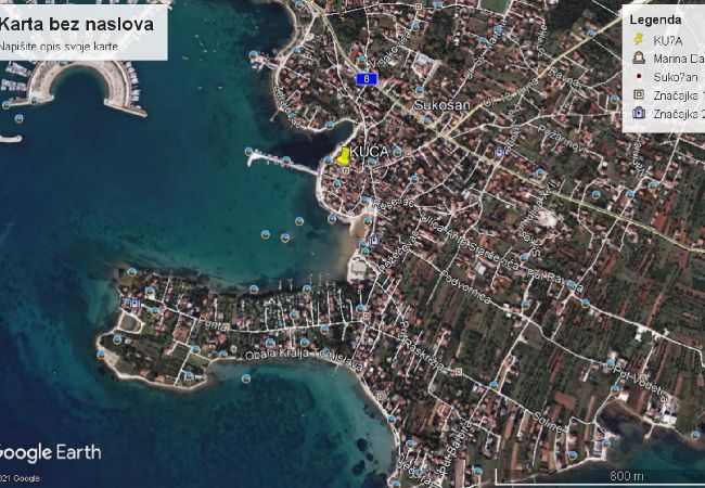 Apartment in Sukošan - Apartment in Sukošan with Balcony, Air condition, WIFI, Washing machine (5102-1) Apartment in Sukošan - Apartment in Sukošan with Balcony, Air condition, WIFI, Washing machine (5102-1)