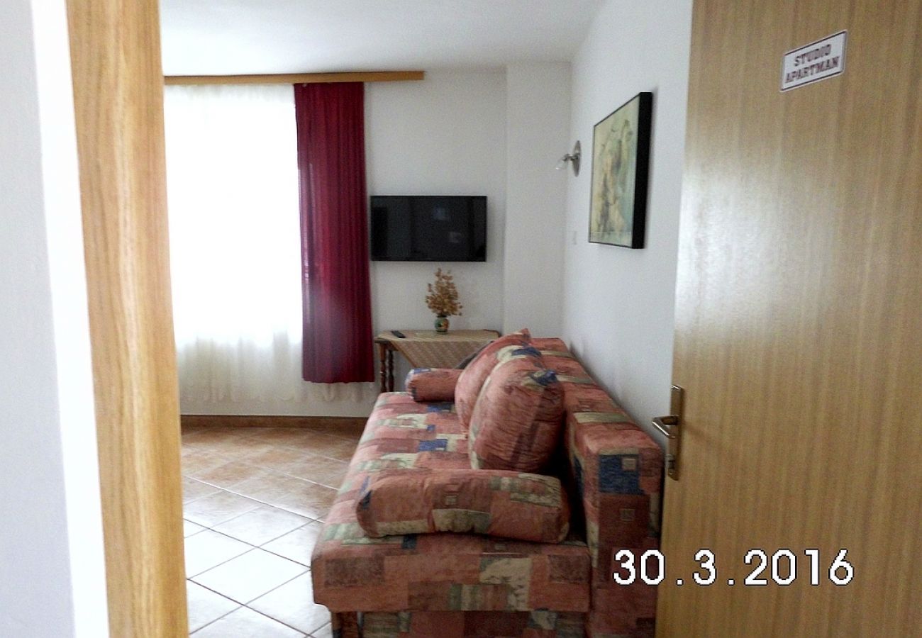 Studio in Novi Vinodolski - Studio apartment in Novi Vinodolski with Terrace, Air condition, WIFI, Washing machine (3541-5)