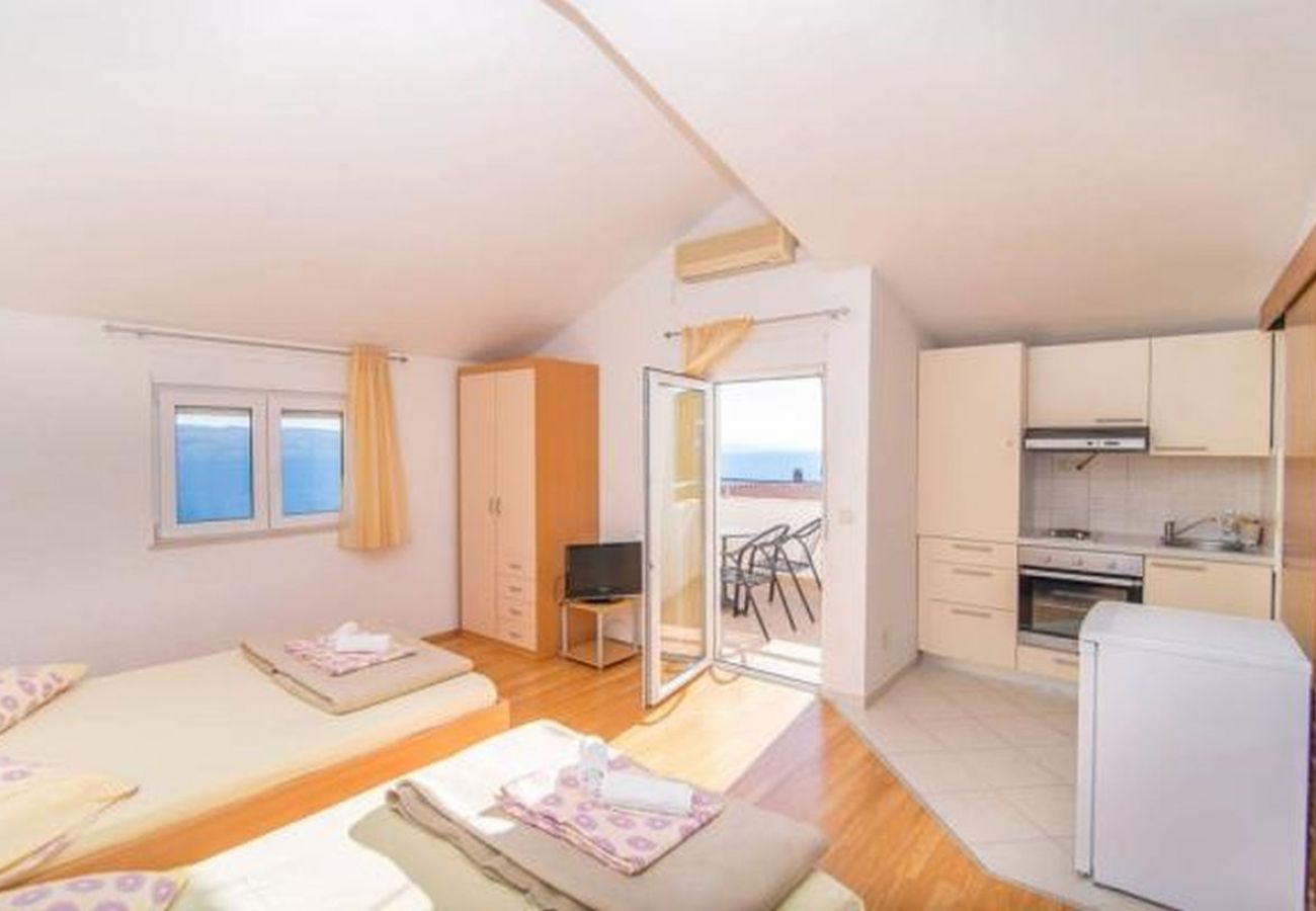 Studio in Dugi Rat - Studio apartment in Dugi Rat with Seaview, Terrace, Air condition, WIFI (5113-1)