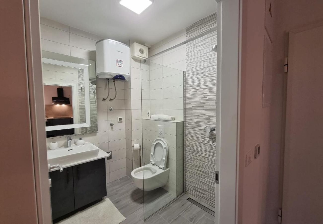 Studio in Zadar - Studio apartment in Zadar with Seaview, Balcony, Air condition, WIFI (5114-1)