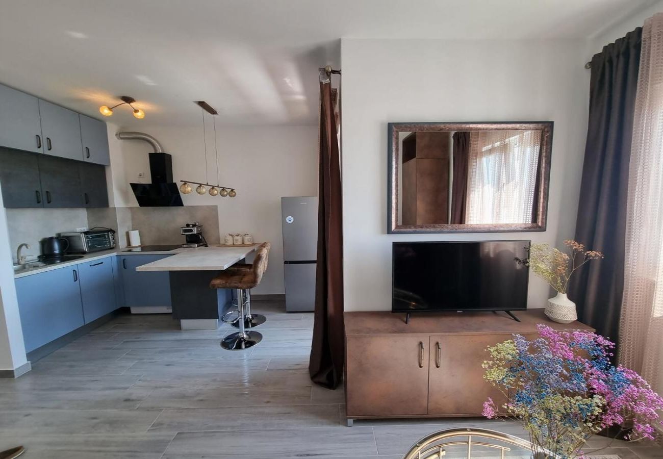 Studio in Zadar - Studio apartment in Zadar with Seaview, Balcony, Air condition, WIFI (5114-1)