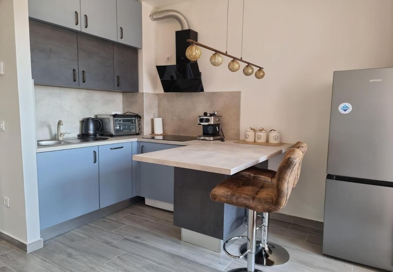 Studio in Zadar - Studio apartment in Zadar with Seaview, Balcony, Air condition, WIFI (5114-1)