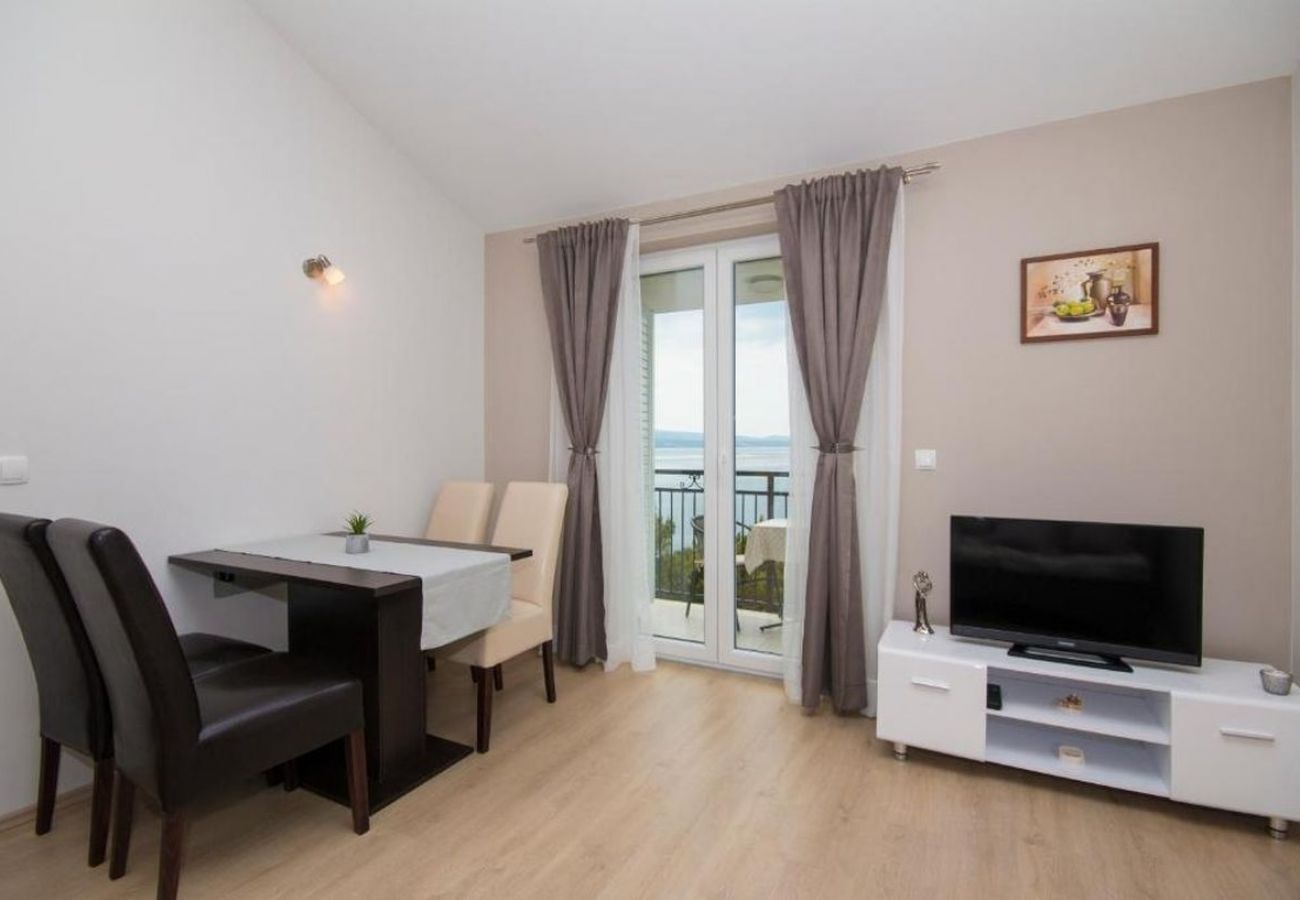 Apartment in Brela - Apartment in Brela with Seaview, Terrace, Air condition, WIFI (5122-1)