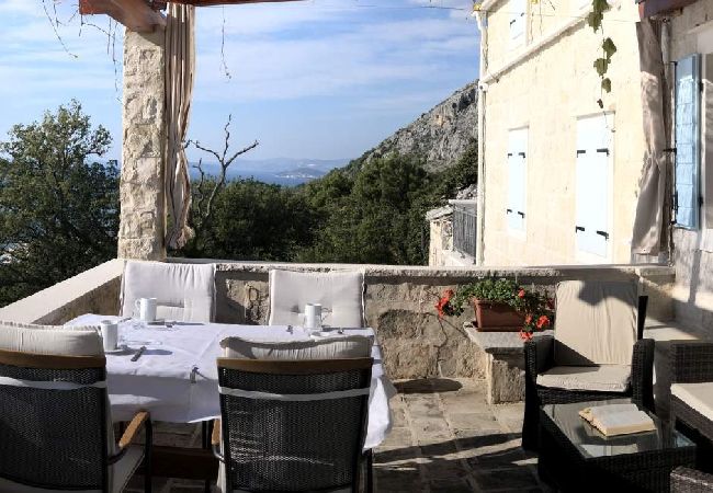 House in Dugi Rat - Holiday Home in Sumpetar Jesenice with Seaview, Terrace, Air condition, WIFI (5133-1) House in Dugi Rat - Holiday Home in Sumpetar Jesenice with Seaview, Terrace, Air condition, WIFI (5133-1)