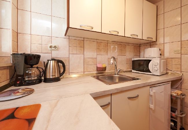 Studio in Mastrinka - Studio apartment in Mastrinka with Loggia, Air condition, WIFI, Washing machine (5159-1) Studio in Mastrinka - Studio apartment in Mastrinka with Loggia, Air condition, WIFI, Washing machine (5159-1)